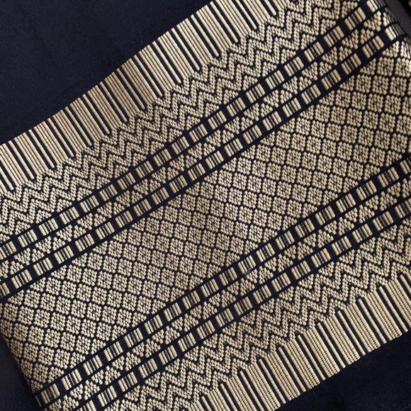 NEW Ying Thai Silk Long Wrap Skirt, OS - Picture 5 of 5